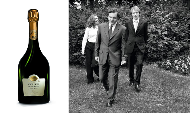 Cuvée Comtes de Champagne - Vitalie, P-Emmanuel et Clovis Taittinger – creditCabrelli-BD