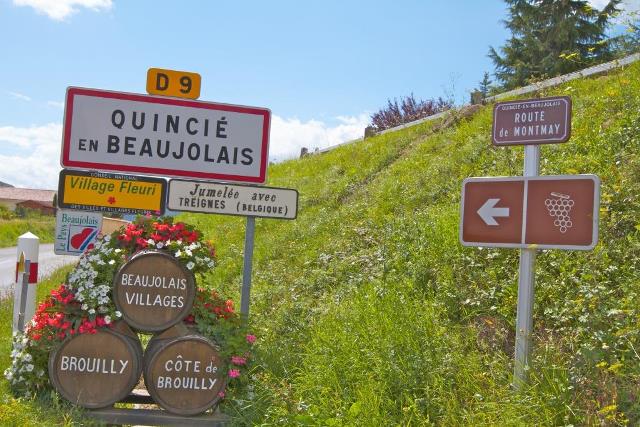 Village de Quincié en Beaujolais