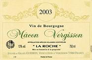 SYLVIE ET GILLES GUERRIN Vergisson La Roche  2003