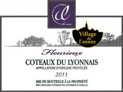 Cave des Coteaux du Lyonnais Village de l'année 2011