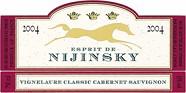 Vignelaure Cabernet-sauvignon Esprit de Nijinsky  2004