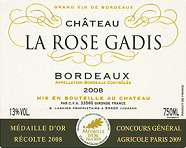 Ch. la Rose Gadis  2008