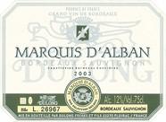 MARQUIS D'ALBAN  2003