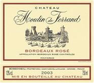 CH. MOULIN DE FERRAND  2003