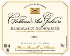 Ch. Au Grillon Élevé en fût de chêne 2008