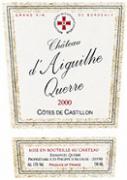 CH. D'AIGUILHE QUERRE  2000