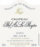 Ch. Bel-Air La Royère  2003