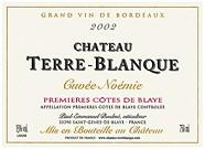 CH. TERRE-BLANQUE Cuvée Noémie  2002