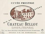 CH. BELLOY Cuvée Prestige  1999
