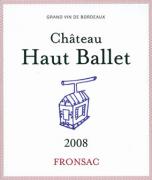 Ch. Haut Ballet  2008