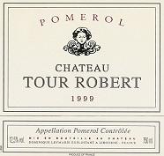 CH. TOUR ROBERT  1999