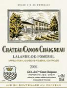 CH. CANON CHAIGNEAU  2001