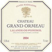 Ch. Grand Ormeau Cuvée Madeleine  2004