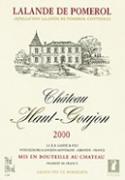 CH. HAUT-GOUJON  2000