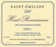 HAUT-RENAISSANCE  2001