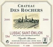 CH. DES ROCHERS  2000