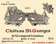 CH. SAINT-GEORGES  2001