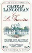 Ch. Langoiran Cuvée La Gravière  2008