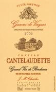 Ch. Cantelaudette Cuvée Prestige 2009