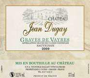 Ch. Jean Dugay Sauvignon  2009