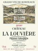 CH. LA LOUVIERE  2000