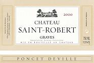 CH. SAINT-ROBERT Cuvée Poncet-Deville  2000