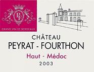 Ch. Peyrat-Fourthon  2003