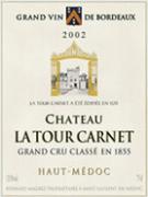 CH. LA TOUR CARNET  2002