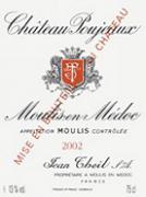 CH. POUJEAUX  2002