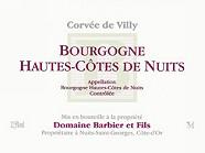 DOM. BARBIER ET FILS Corvée de Villy  2000