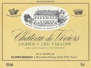 CH. DE VIVIERS Vaillons  2001