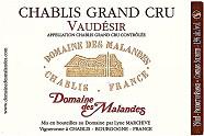 Dom. des Malandes Vaudésir  2007