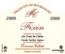 Dom. Collotte Les Crais de chêne Cuvée Vieilles Vignes 2009