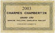 DOM. PHILIPPE CHARLOPIN-PARIZOT  2003