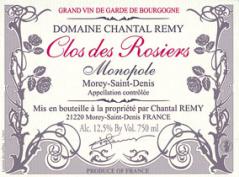 Dom. Chantal Remy Clos des Rosiers Monopole 2009