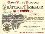 CH. D'ARMAJAN DES ORMES  2002