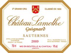 Ch. Lamothe Guignard  2009