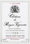 CH. DE RAYNE VIGNEAU  1999