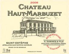 Ch. Haut-Marbuzet  2008