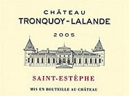 Ch. Tronquoy-Lalande  2005