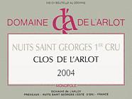 Dom. de L'Arlot Clos de l'Arlot Monopole  2004