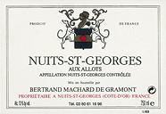 BERTRAND MACHARD DE GRAMONT Aux Allots  2000