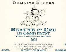 Dom. Besson Les Champs Pimont 2009
