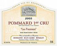 Dom. Jean-Marc Bouley Les Fremiers  2005