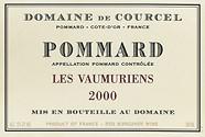 DOM. DE COURCEL Les Vaumuriens  2000