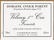 DOM. ANNICK PARENT Fremiets  1999