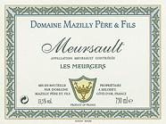 DOM. MAZILLY PERE ET FILS Les Meurgers  2001
