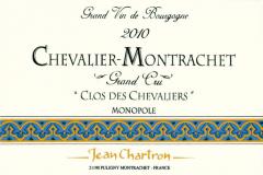 Jean  Chartron Clos des Chevaliers Monopole 2010