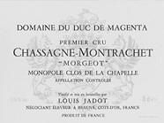DOM. DU DUC DE MAGENTA Morgeot Clos de La Chapelle  1998