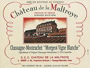 CH. DE LA MALTROYE Morgeot Vigne Blanche  2001